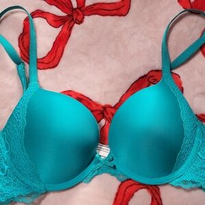 Victoria's Secret Blue Lace Bra